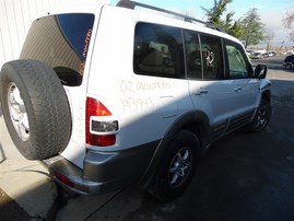 2002 MITSUBISHI MONTERO LIMITED WHITE 3.5 AT 4WD 193943